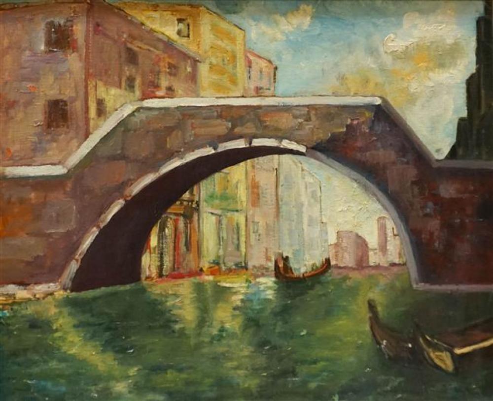 20TH CENTURY SCHOOL, CANAL SCENE,