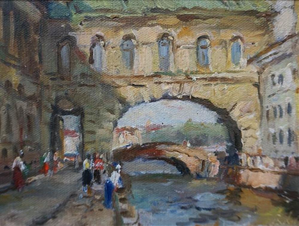 20TH CENTURY SCHOOL, CANAL SCENE,