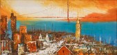 20TH CENTURY SCHOOL, CITYSCAPE
