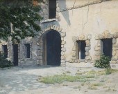 20TH CENTURY SCHOOL, COURTYARD