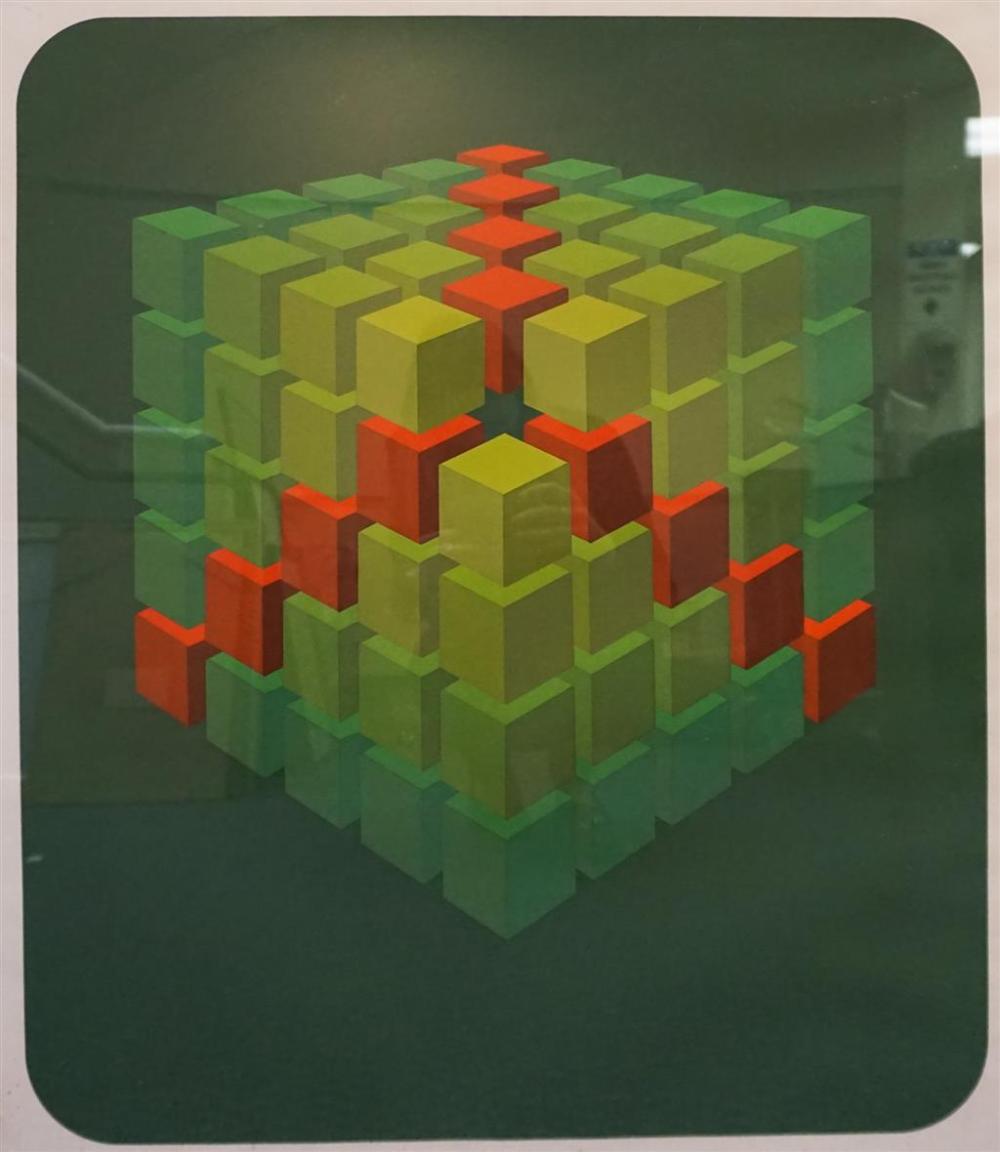 20TH CENTURY SCHOOL, CUBES, COLOR