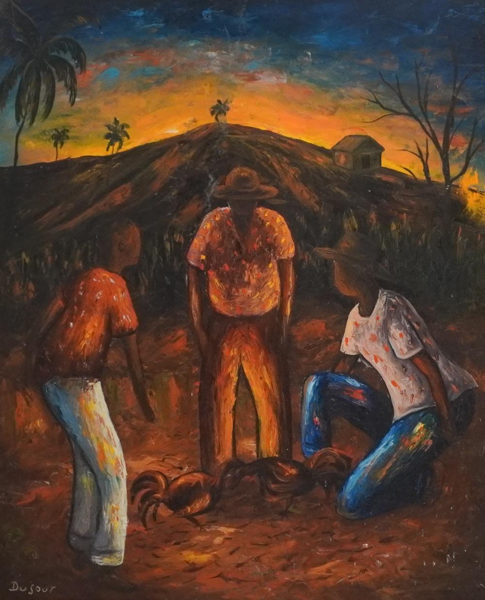 20TH CENTURY SCHOOL, FARMERS WITH