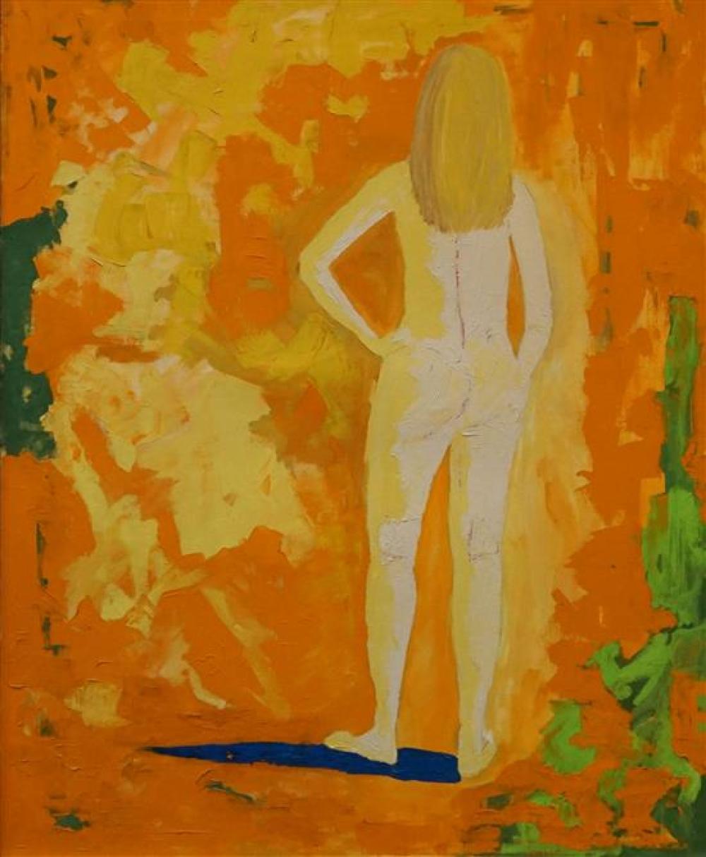 20TH CENTURY SCHOOL, FEMALE NUDE,