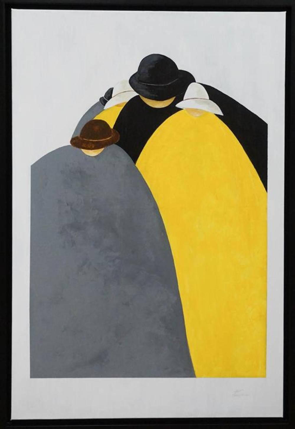 20TH CENTURY SCHOOL, FIVE FIGURES