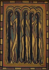 20TH CENTURY SCHOOL, FIVE WOME