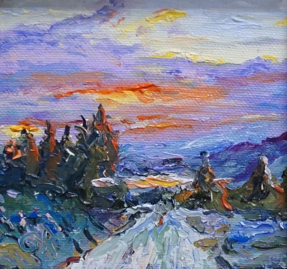 20TH CENTURY SCHOOL, LANDSCAPE AT