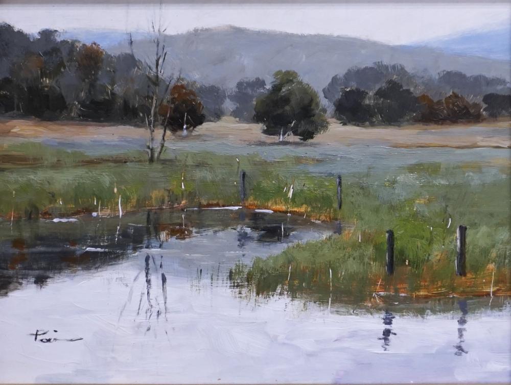 20TH CENTURY SCHOOL, LANDSCAPE WITH