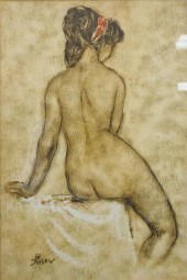 20TH CENTURY SCHOOL, NUDE WOMA