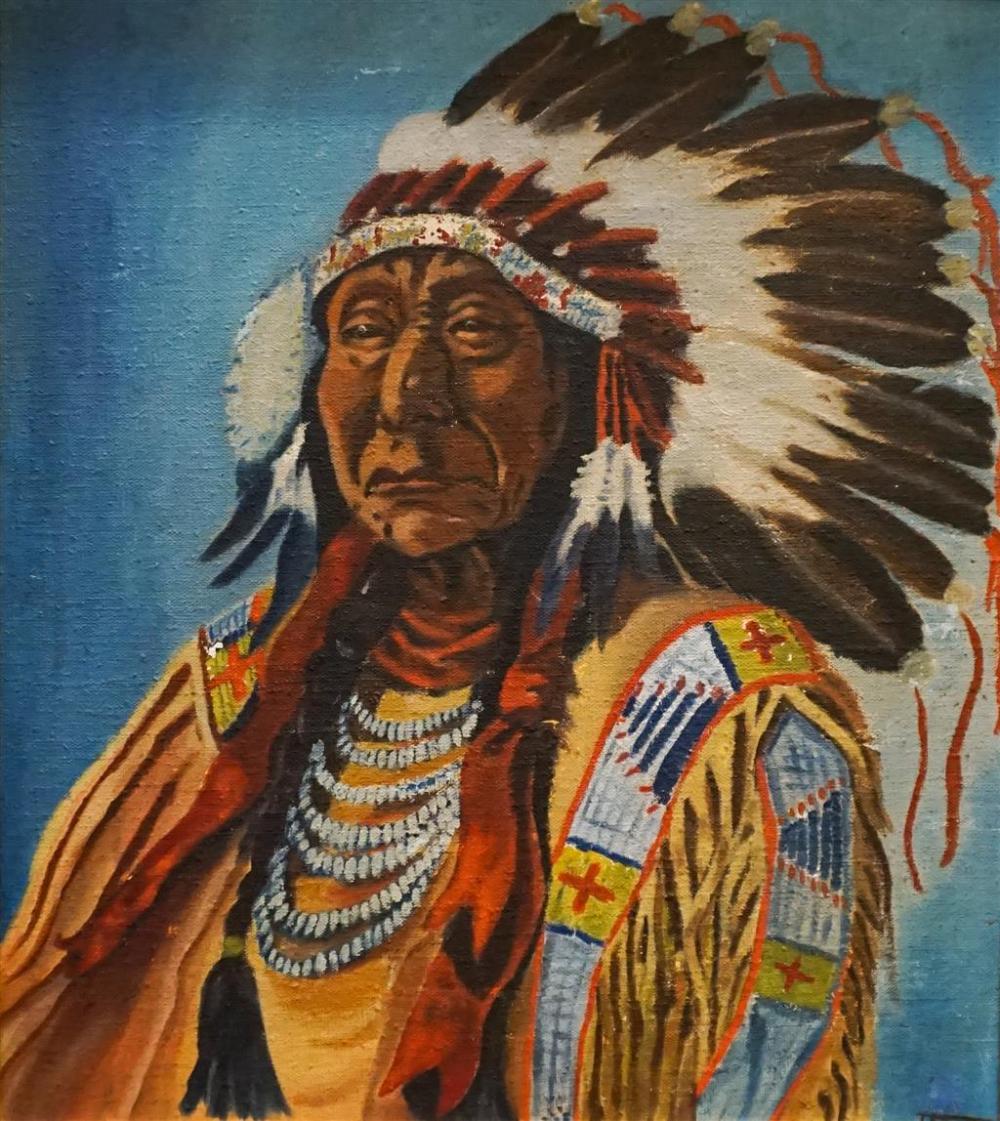 20TH CENTURY SCHOOL PORTRAIT OF A