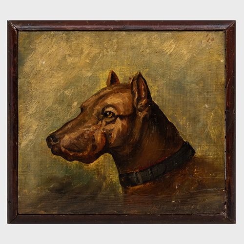 20TH CENTURY SCHOOL: PORTRAIT OF