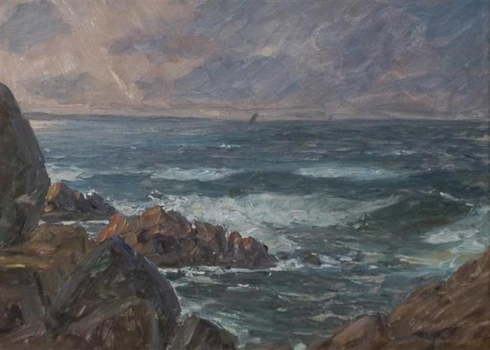 20TH CENTURY SCHOOL, ROCKY COAST,