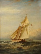 20TH CENTURY SCHOOL, ROUGH SEA