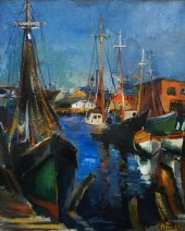 20TH CENTURY SCHOOL, SHIPS AT