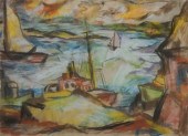 20TH CENTURY SCHOOL, SHIPS AT