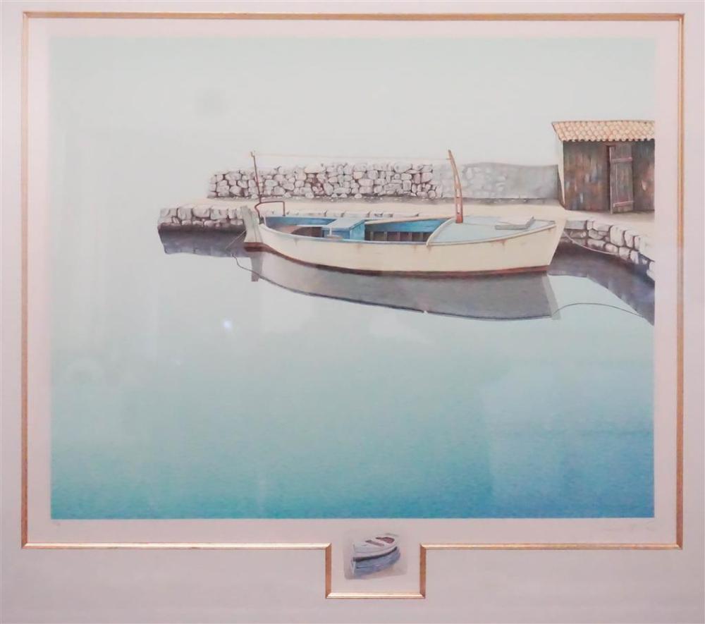 20TH CENTURY SCHOOL, SMALL BOAT