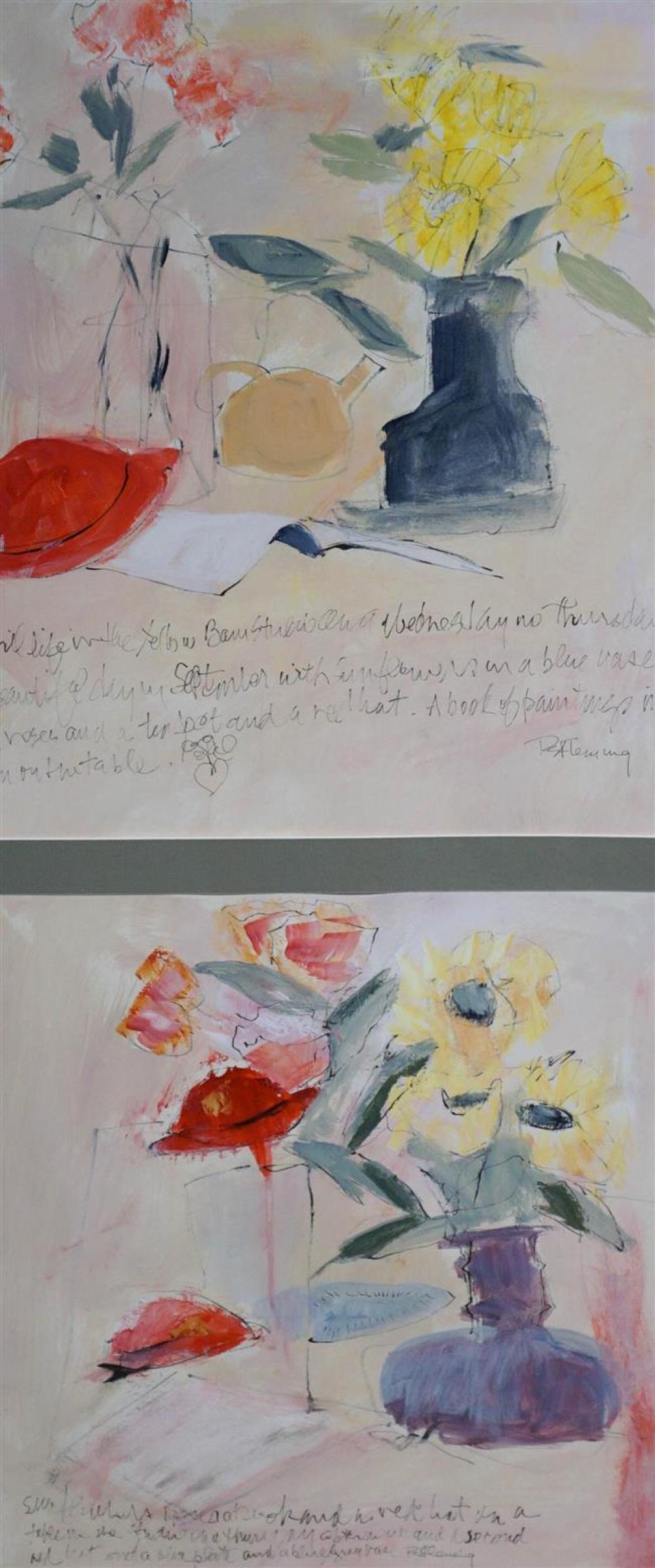 20TH CENTURY SCHOOL, STILL LIFES,