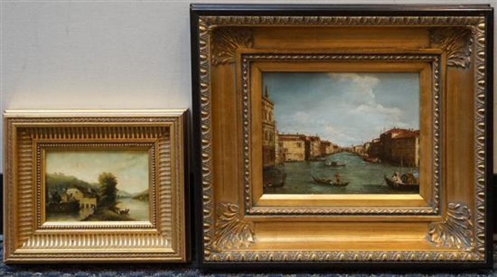 20TH CENTURY SCHOOL, VENETIAN CANAL