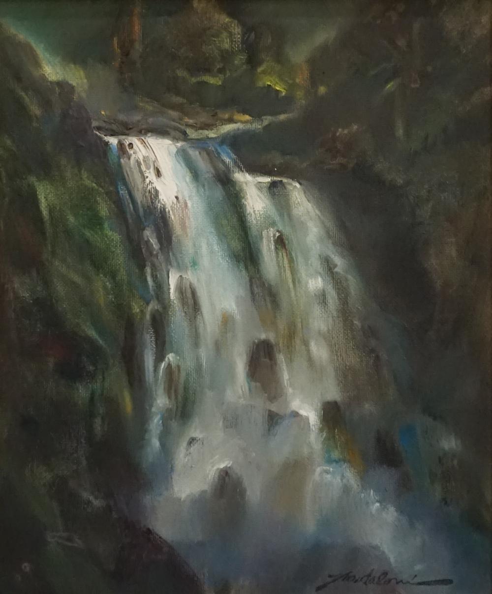 20TH CENTURY SCHOOL, WATERFALL IN