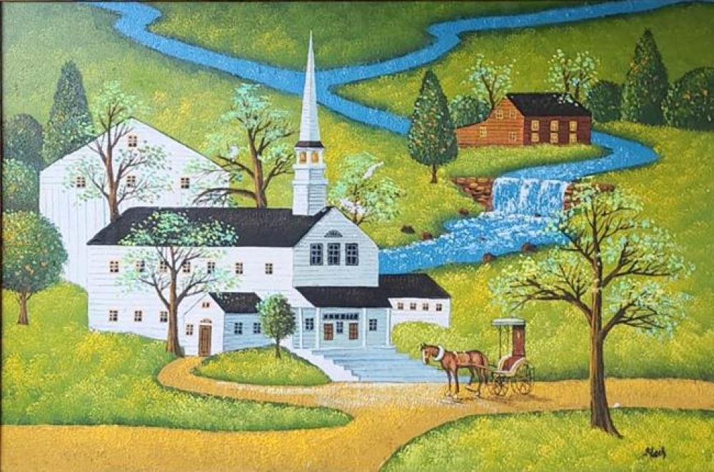 20TH CENTURY SCHOOL, WHITE CHURCH