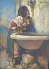 20TH CENTURY SCHOOL, WOMAN DRI