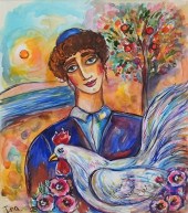20TH CENTURY SCHOOL, YOUNG MAN