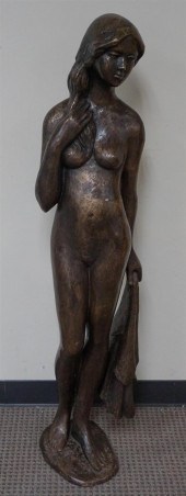 20TH CENTURY STANDING FEMALE N