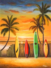 20TH CENTURY: SURFBOARDS AT TH