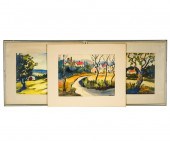 20TH CENTURY: THREE LANDSCAPES