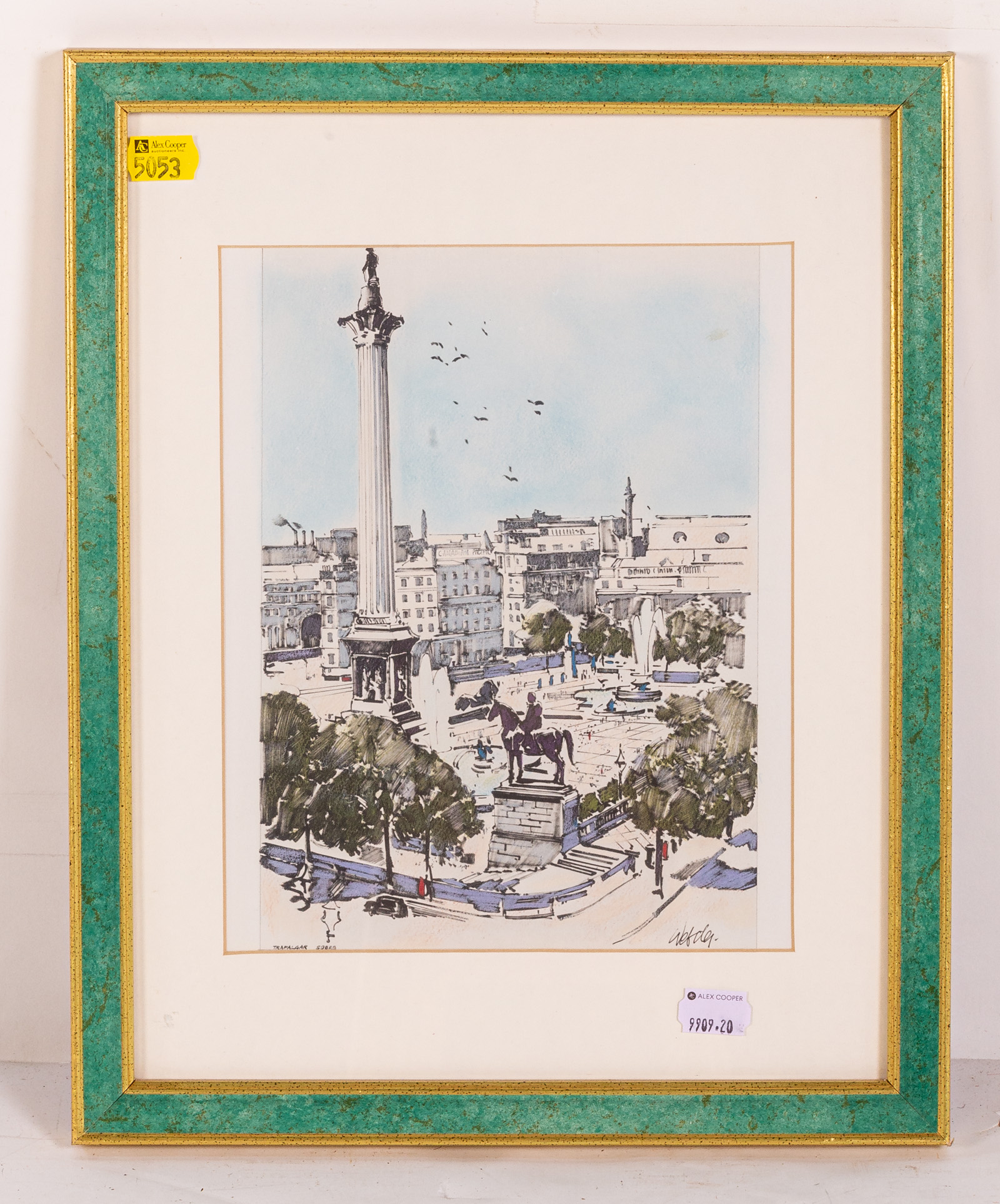 20TH CENTURY. "TRAFALGAR SQUARE,"