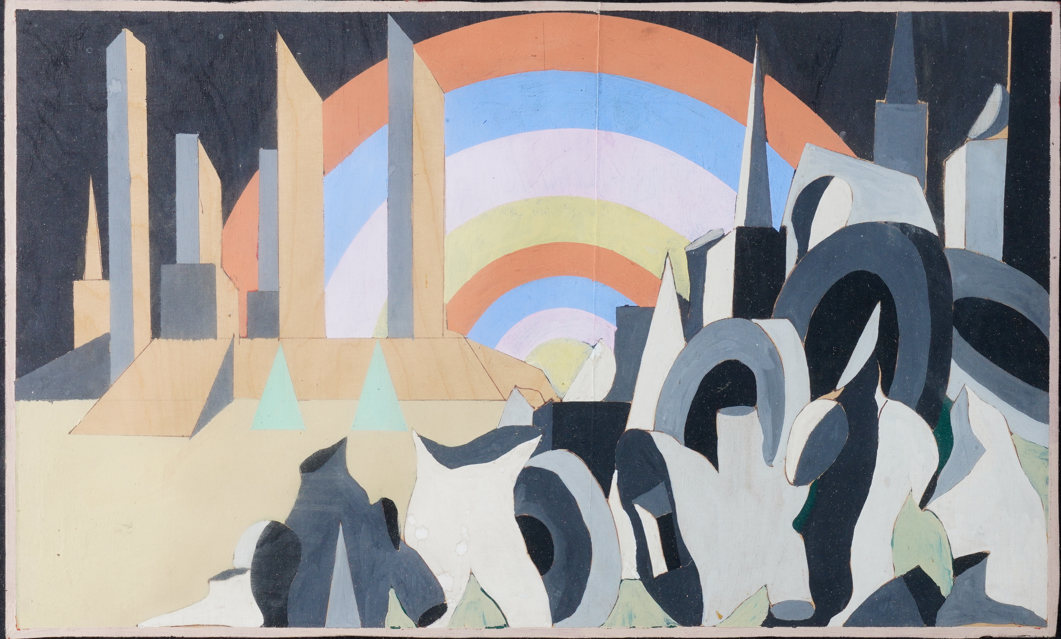 20TH CENTURY Untitled, A rainbow