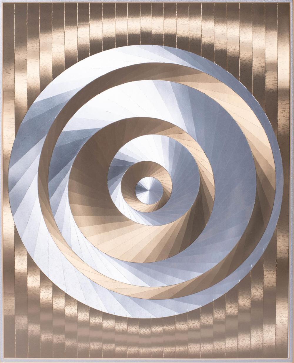 , 20TH CENTURY, UNTITLED (GOLD