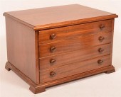 20TH CENTURY WALNUT SPOOL CABI