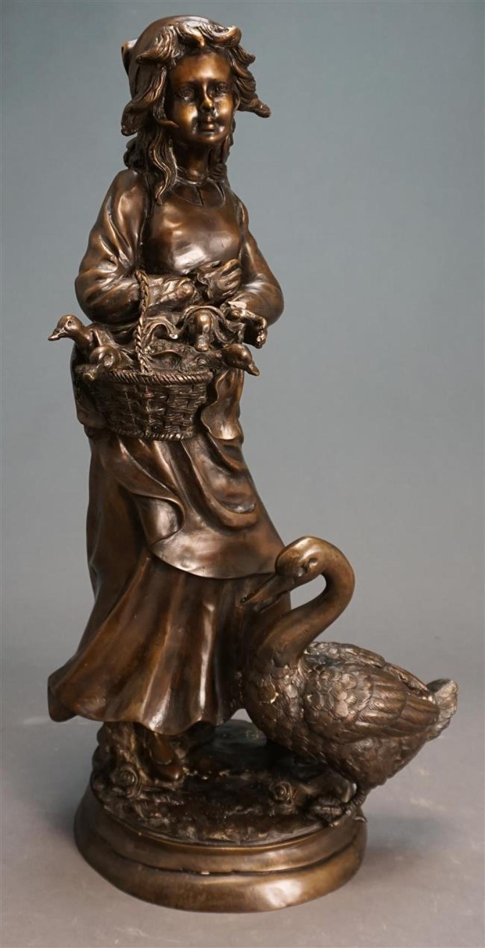 20TH CENTURY, YOUNG GIRL WITH