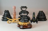 (21) Chinese Carved Wood Stand