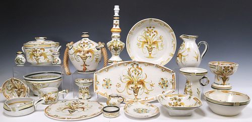 (21) FRENCH KERALUC QUIMPER FAIENCE