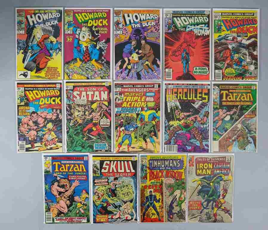 21 MARVEL COMICS TARZAN INHUMANS