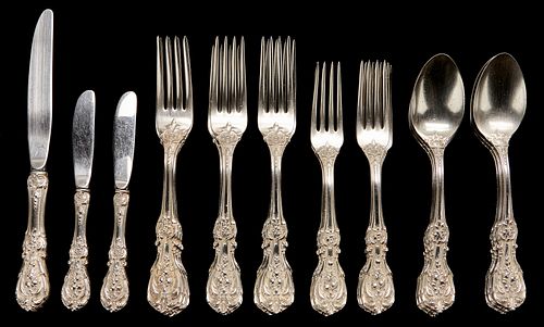 21 PCS FRANCIS I STERLING SILVER