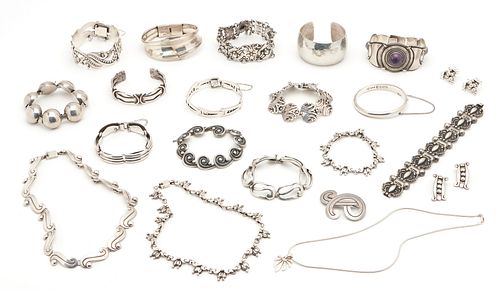 21 PCS. OF MEXICAN STERLING