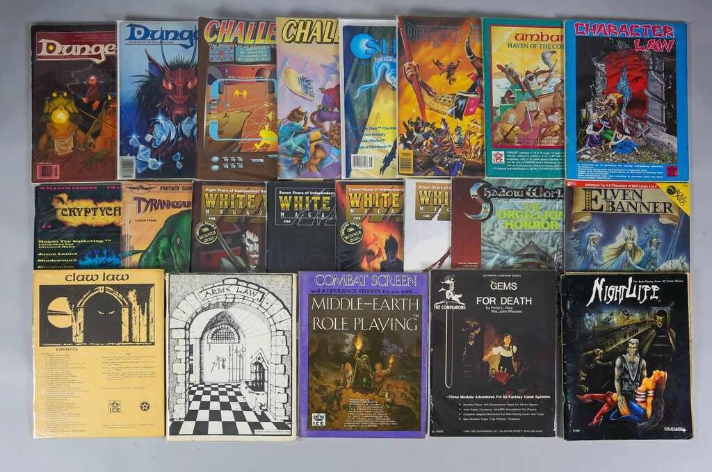 21 ROLE PLAYING GAMES AND