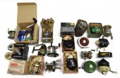 (21) VINTAGE FISHING REELS VAR