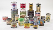(21) VINTAGE TIN LITHO ADVERTI