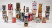 (21) VINTAGE TIN LITHO BEER &