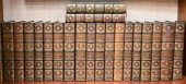 21 VOLUME LEATHER BOUND SET OF
