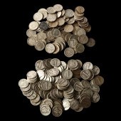 (214) CIRCULATED 90% SILVER DI