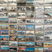 216 POSTCARDS OF BUSSES, TROLL
