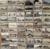 216 POSTCARDS OF GAS STATIONS