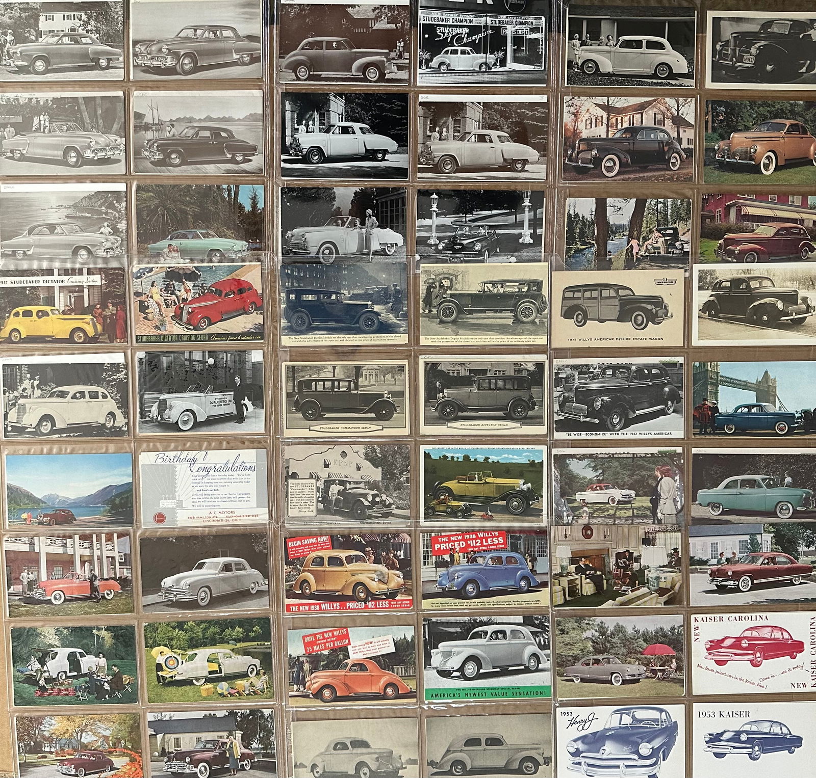 216 US INDEPENDENT MAKE POSTCARDS