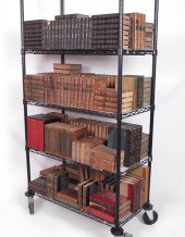 219 VOLUME 19TH CENTURY LEATHE