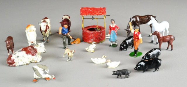 (21)British Metal ToysIncluding a