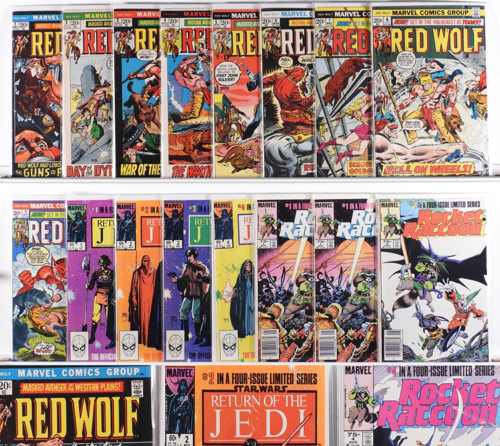 21PC MARVEL COMICS BRONZE AGE "R"